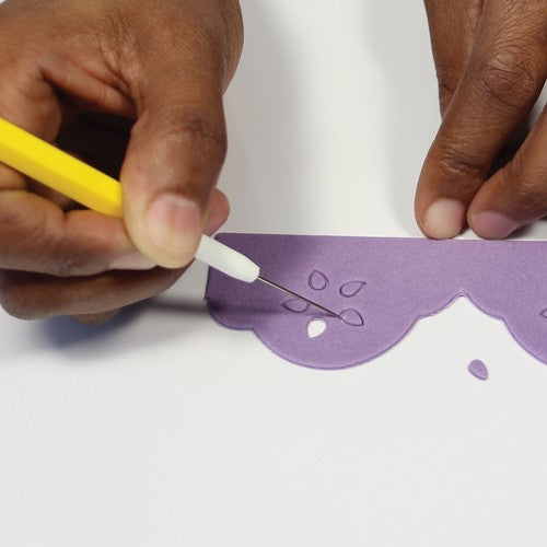 PME scriber needle van dichtbij, prikpen voor koekjesdecoratie