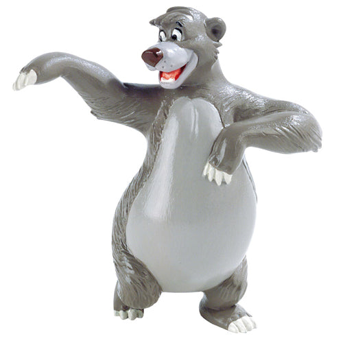 Disney Jungle Boek Baloe taarttopper van kunststof, ca. 8 cm