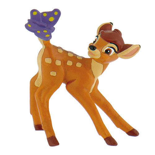 Disney Bambi taarttopper van kunststof, ca. 5,5 cm