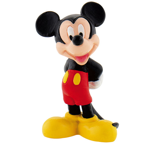 Disney Mickey Mouse taarttopper van kunststof, ca. 7 cm