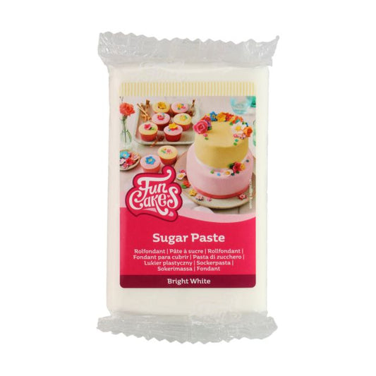 Funcakes - Fondant Bright White