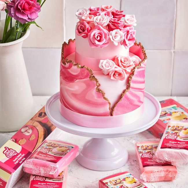 Funcakes - Fondant Bright White