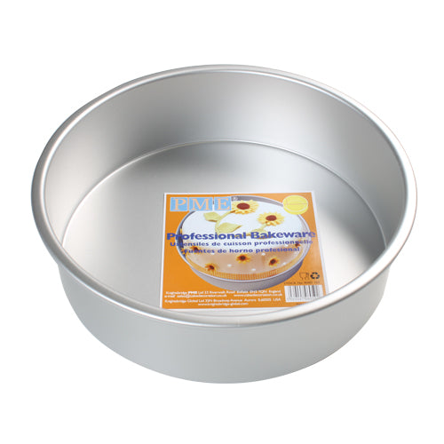 PME diepe ronde taartvorm van 25 cm in geanodiseerd aluminium