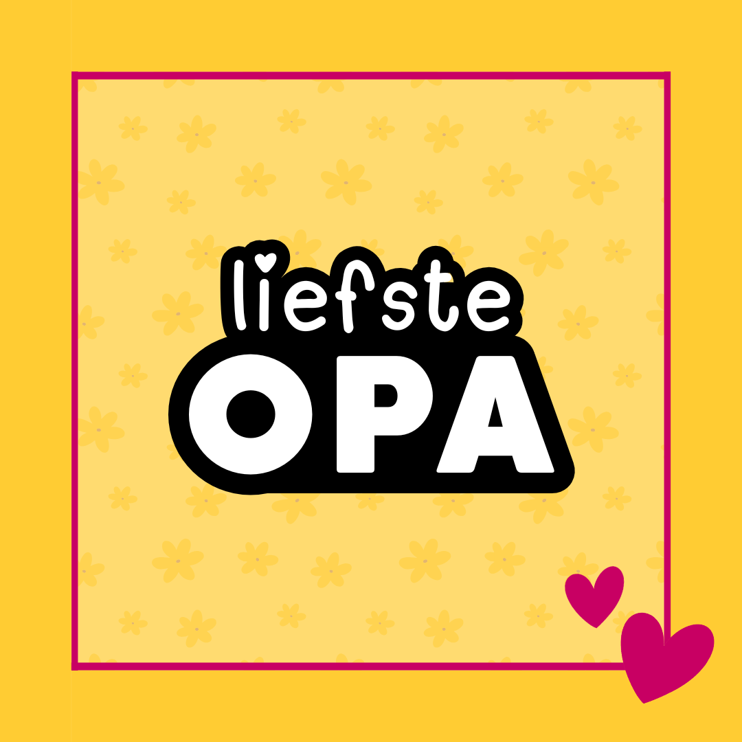 Liefste Opa koekjes uitsteker voor Vaderdag met speelse letters en duidelijke vorm voor het maken van gedecoreerde koekjes