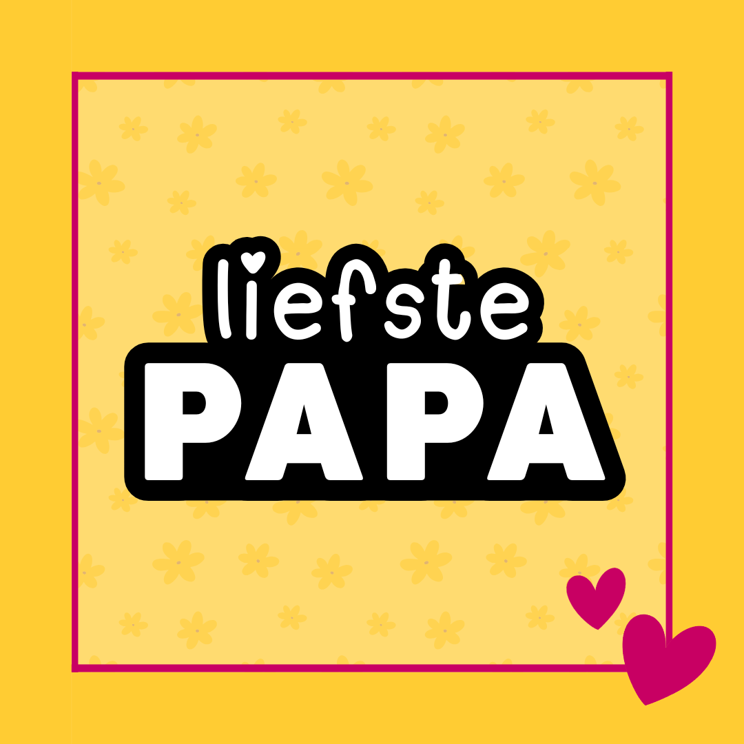 Tekst stempel Liefste Papa voor vaderdag koekjes met strakke afdruk in fondant of royal icing