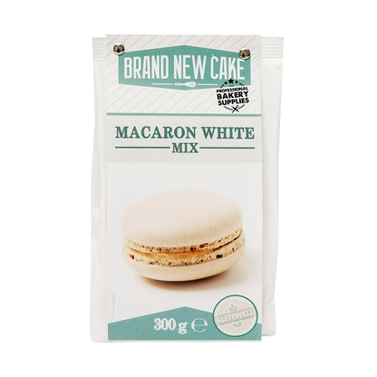 BrandNewCake glutenvrije Macaron-mix Wit 300g verpakking