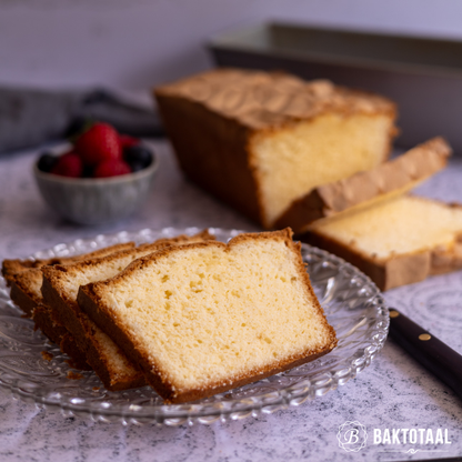 Glutenvrije vanillecake gemaakt met BrandNewCake mix