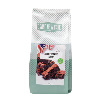 BrandNewCake Vegan Brownie-mix 500g verpakking