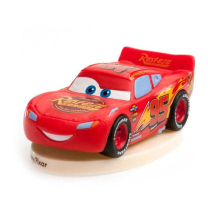 Lightning McQueen cake topper van 8 cm hoog – rode Disney Cars figuur voor taartdecoratie