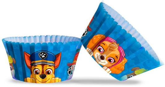 Paw Patrol cupcake vormpjes van Dekora, 25 papieren vormpjes met officiële licentie