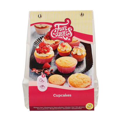 Pak FunCakes glutenvrije cupcake mix 500 g voor 20-24 glutenvrije cupcakes