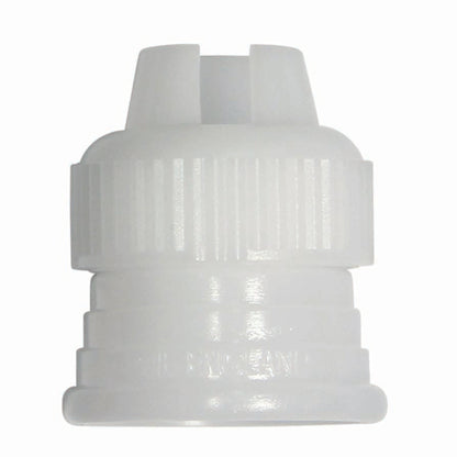 Witte kunststof PME spuitzak adapter (coupler)