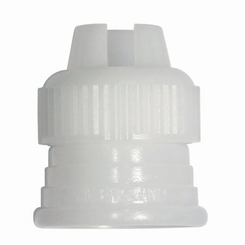 Witte kunststof PME spuitzak adapter (coupler)