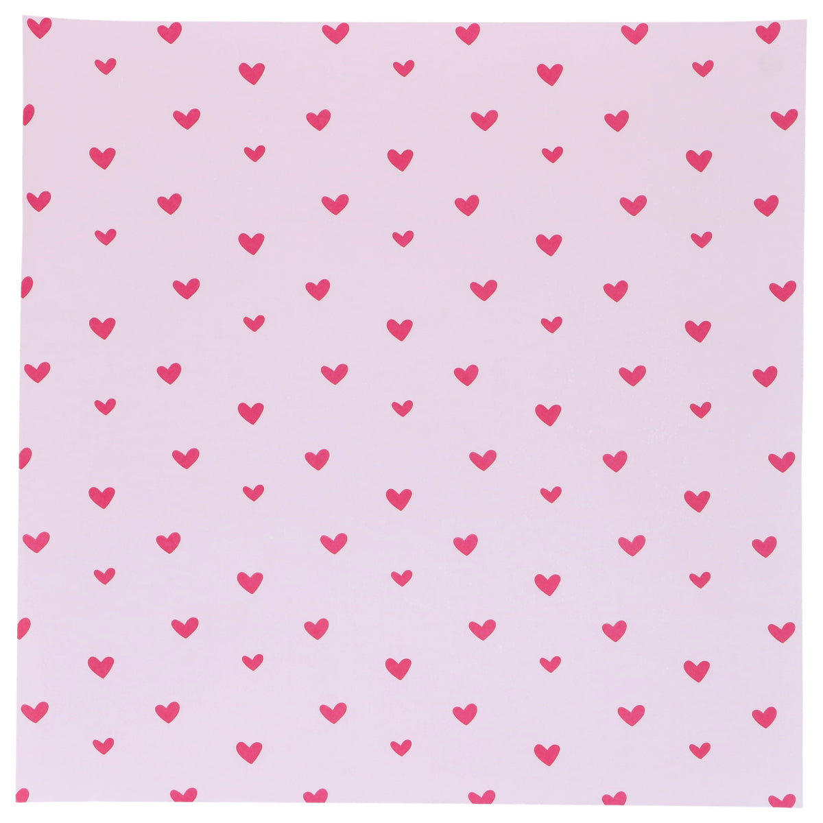 Close-up van het roze hartjes-patroon van de bento box liner