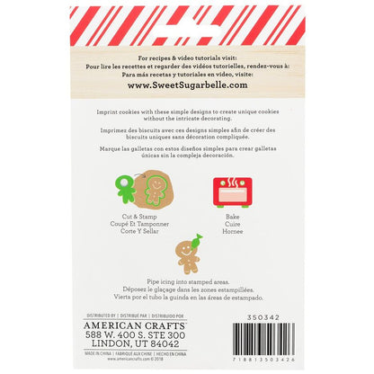 Inhoud van de Sweet Sugarbelle Christmas Treats uitsteker en stempel set