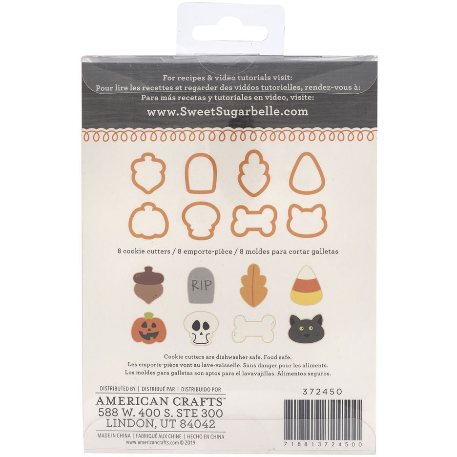 Inhoud van de Sweet Sugarbelle Autumn Mini Cutter Set