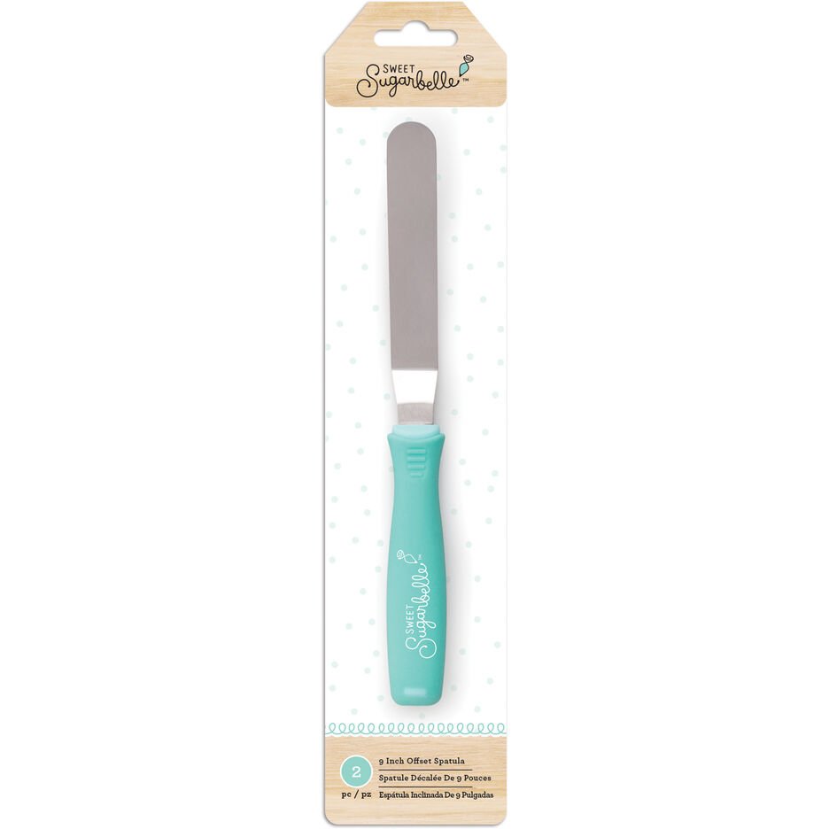 Sweet Sugarbelle offset spatula, een klein paletmes voor royal icing