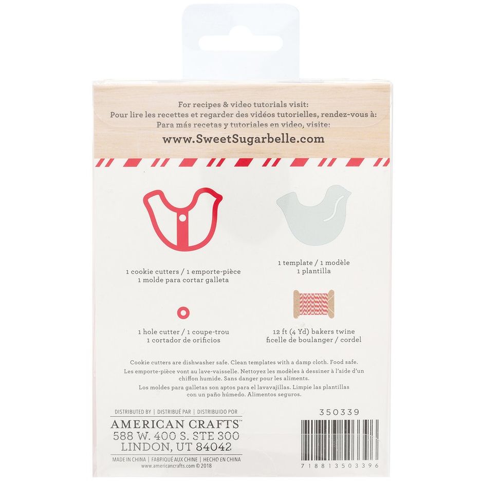 Inhoud van de Sweet Sugarbelle Ornament Kit Dove