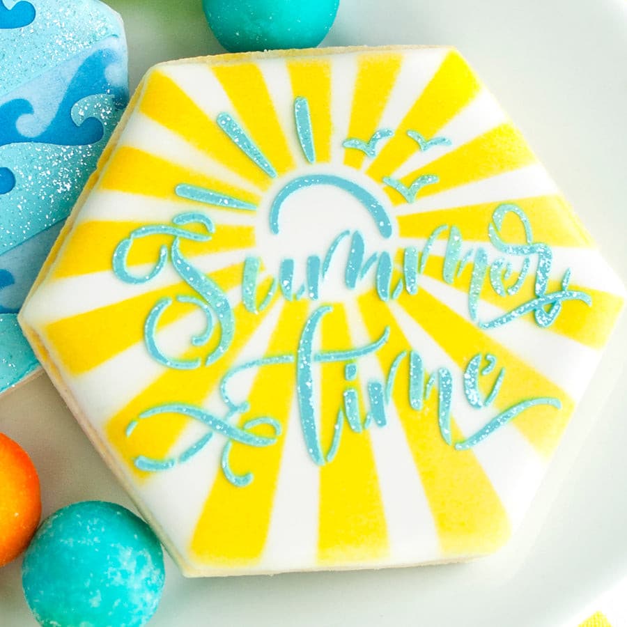 The Cookie Countess Sunshine Yellow airbrush kleurstof