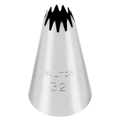 Wilton open ster spuitmondje #32 op verpakkingskaart