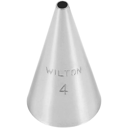 Wilton rond spuitmondje #4 op verpakkingskaart