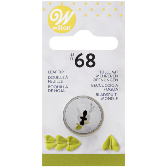 Wilton blad spuitmondje #68 van roestvrij staal