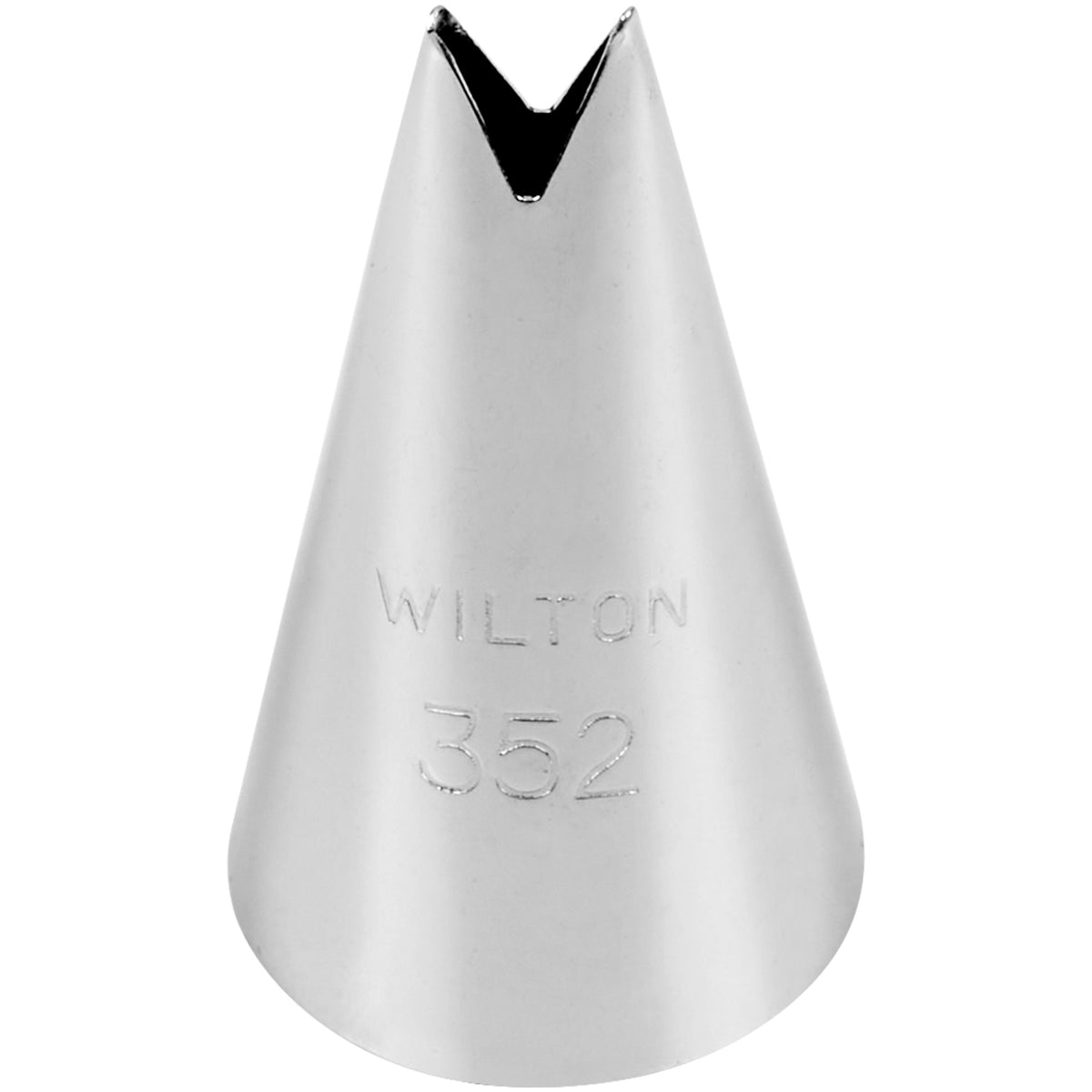 Wilton blad spuitmondje #352 op de verpakkingskaart