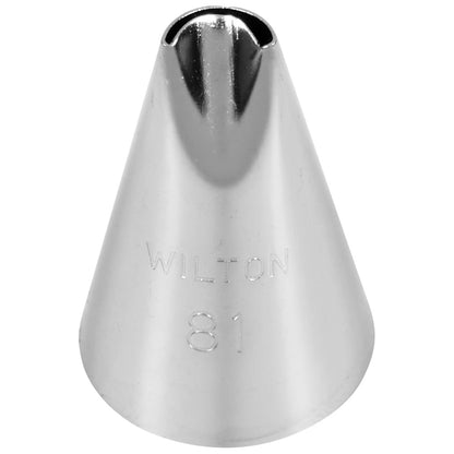 Close-up van het Wilton specialty spuitmondje #81