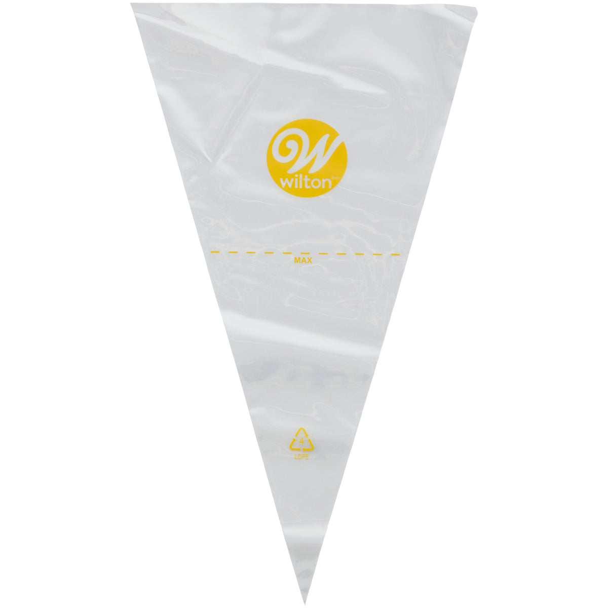 Wilton wegwerp spuitzak van 40 cm van flexibel plastic