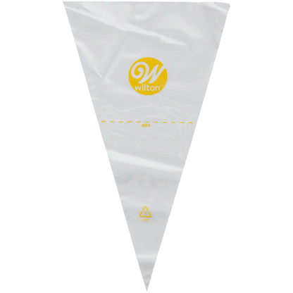Wilton wegwerp spuitzak van 40 cm van flexibel plastic